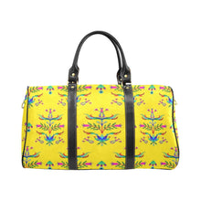 Load image into Gallery viewer, Dakota Damask Yellow Waterproof Travel Bag
