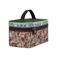 Load image into Gallery viewer, Culture in Nature Orange Cosmetic Bag
