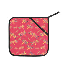 Load image into Gallery viewer, Gathering Rouge Oven Mitt &amp; Pot Holder
