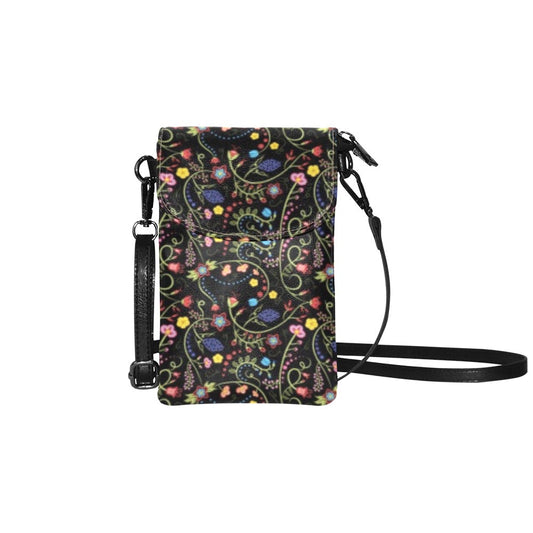 Fresh Fleur Midnight Small Cell Phone Purse