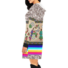 Load image into Gallery viewer, Aunties Gifts Hoodie Dress
