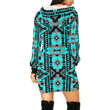 Load image into Gallery viewer, Chiefs Mountain Sky Hoodie Dress
