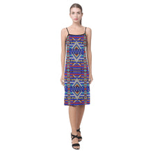 Load image into Gallery viewer, Medicine Blessing Blue Alcestis Slip Dress
