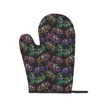 Load image into Gallery viewer, Neon Floral Buffalos Oven Mitt &amp; Pot Holder
