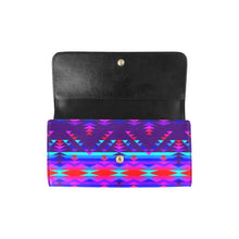 Load image into Gallery viewer, Vision of Peace Women&#39;s Trifold Wallet
