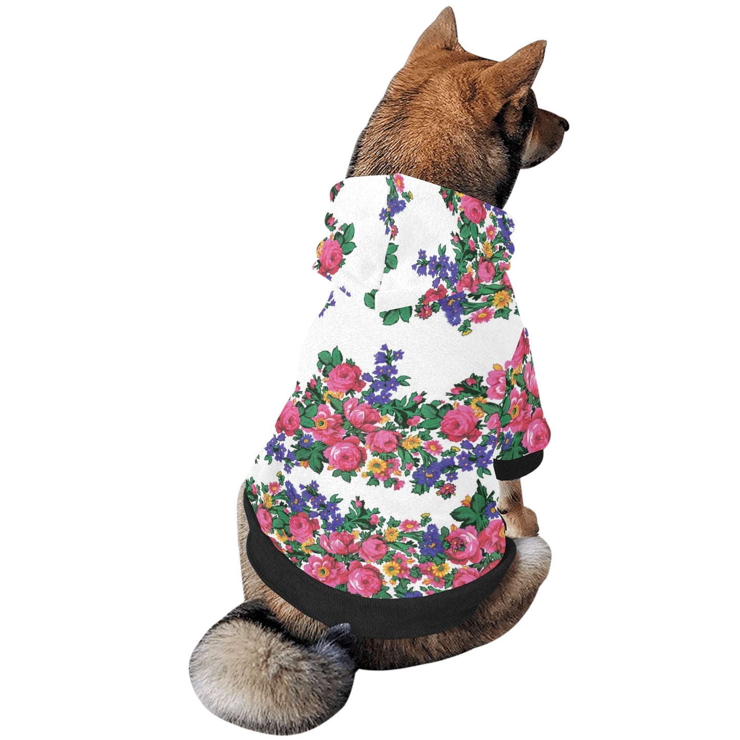 Kokum's Revenge White Pet Dog Hoodie