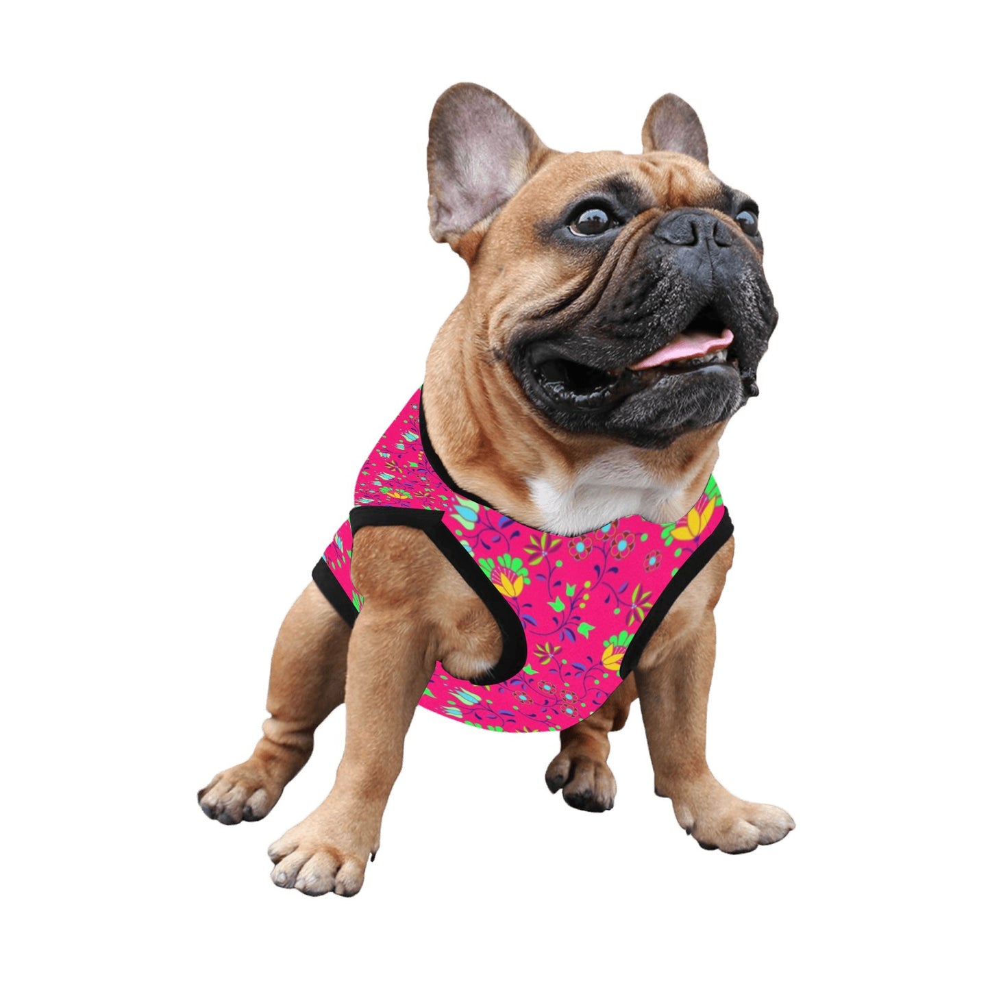 Fleur Indigine Rouge Pet Tank Top