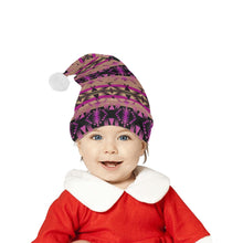 Load image into Gallery viewer, Between the Mountains Berry Santa Hat
