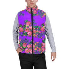 Load image into Gallery viewer, Kokum&#39;s Revenge Lilac Men&#39;s Padded Vest Jacket
