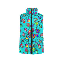 Load image into Gallery viewer, Indigenous Paisley Sky Women&#39;s Padded Vest Jacket
