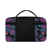 Load image into Gallery viewer, Beaded Nouveau Coal Cosmetic Bag
