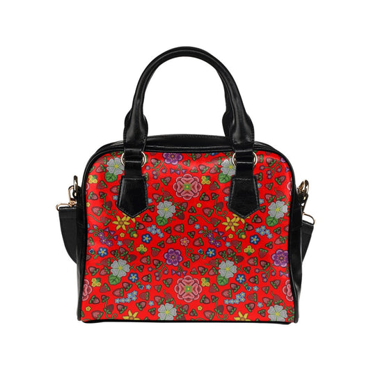 Berry Pop Fire Shoulder Handbag