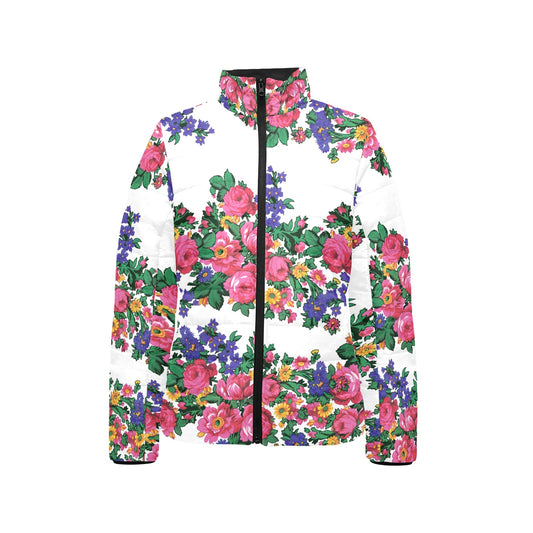 Kokum's Revenge White Stand Collar Jacket