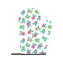 Load image into Gallery viewer, Berry Flowers White Oven Mitt &amp; Pot Holder
