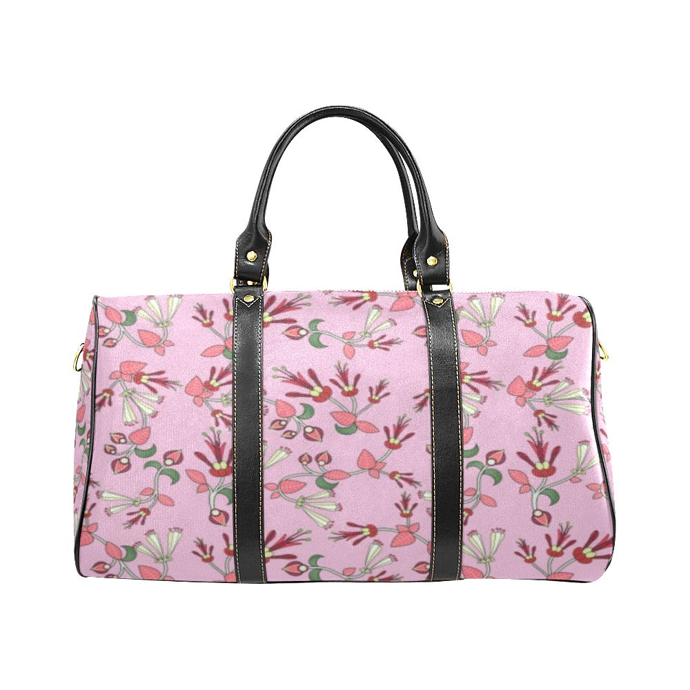 Strawberry Floral New Waterproof Travel Bag/Small