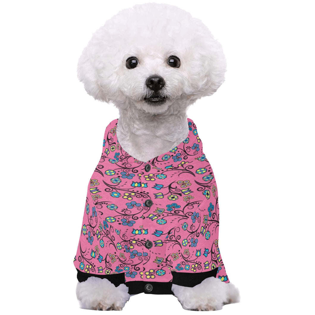 Blue Trio Bubblegum Pet Dog Hoodie