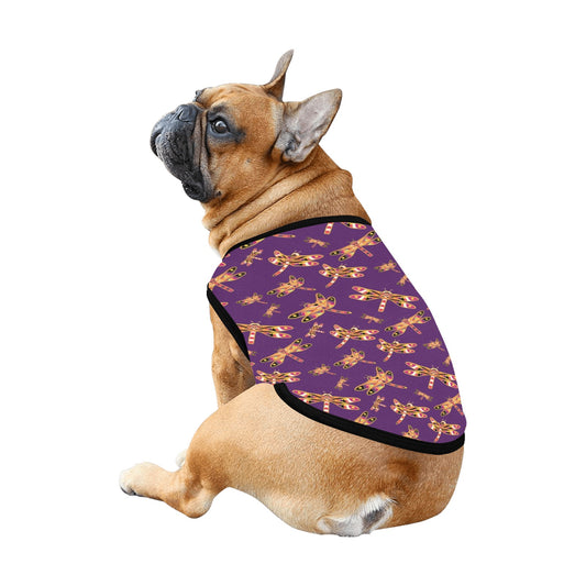 Gathering Yellow Purple Pet Tank Top