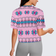 Load image into Gallery viewer, Sacred Trust Carnation Crop Top
