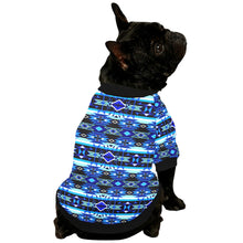 Load image into Gallery viewer, Force of Nature Winter Night Pet Dog Round Neck Shirt
