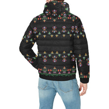 Load image into Gallery viewer, Metis Corn Mother Men&#39;s Padded Hooded Jacket
