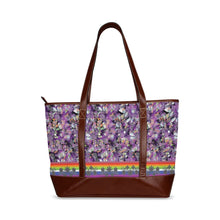 Load image into Gallery viewer, Culture in Nature Purple Tote Handbag
