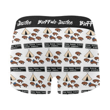 Load image into Gallery viewer, Buffalo Justice Colour Men&#39;s Boxer Briefs w/ Custom Waistband (Merged Design) (Model L10)
