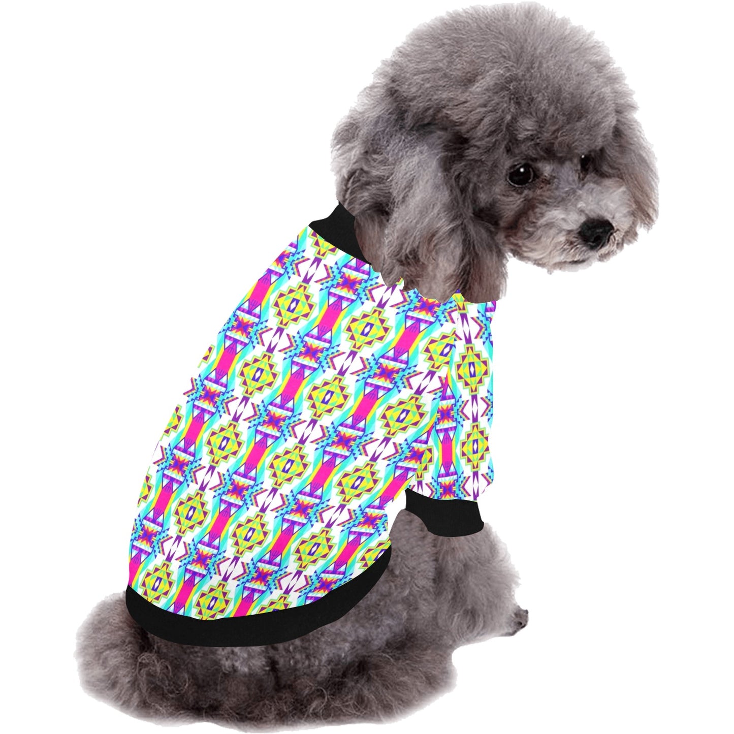 Fancy Champion Pet Dog Round Neck Shirt