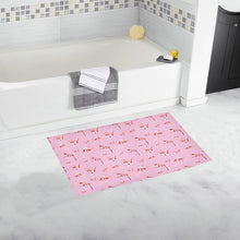 Load image into Gallery viewer, Strawberry Pink Bath Rug 16&#39;&#39;x 28&#39;&#39;
