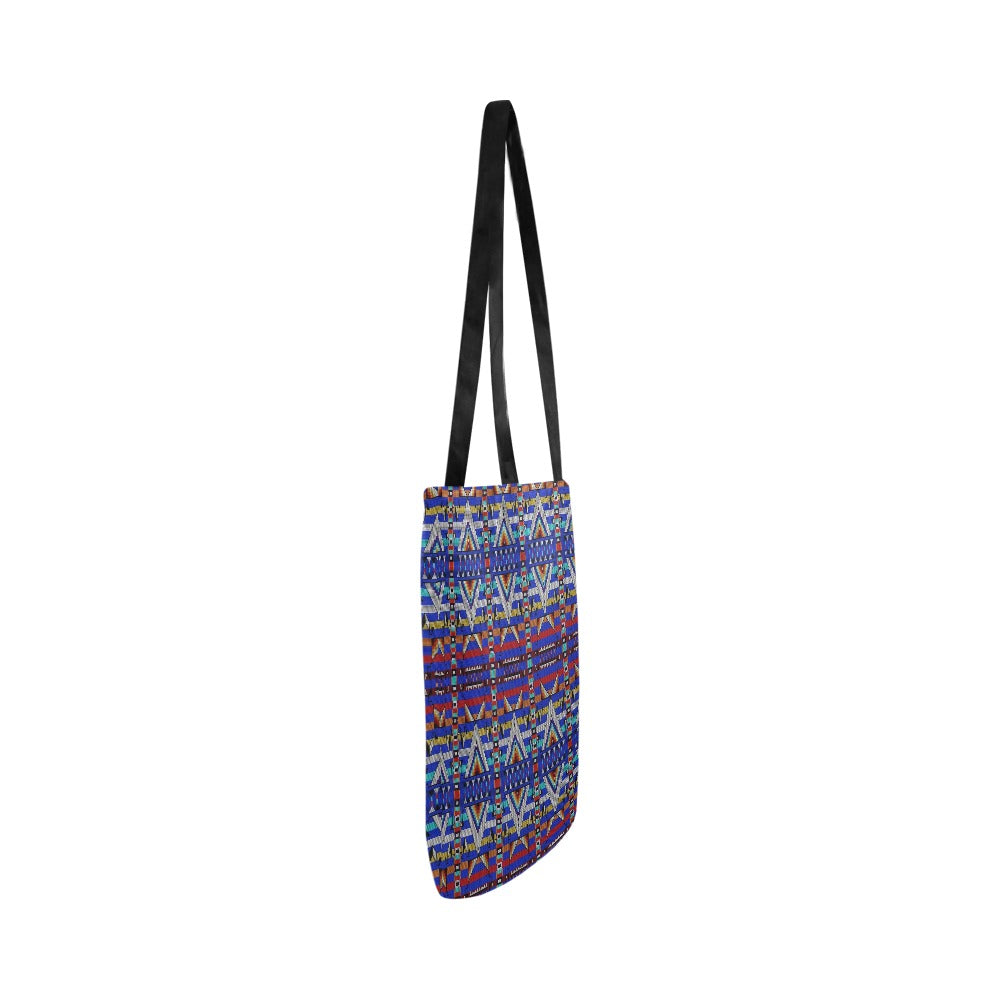 Medicine Blessing Blue Reusable Shopping Bag