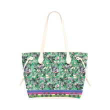 Load image into Gallery viewer, Culture in Nature Green Clover Canvas Tote Bag
