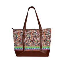 Load image into Gallery viewer, Culture in Nature Orange Tote Handbag
