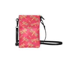 Load image into Gallery viewer, Gathering Rouge Small Cell Phone Purse
