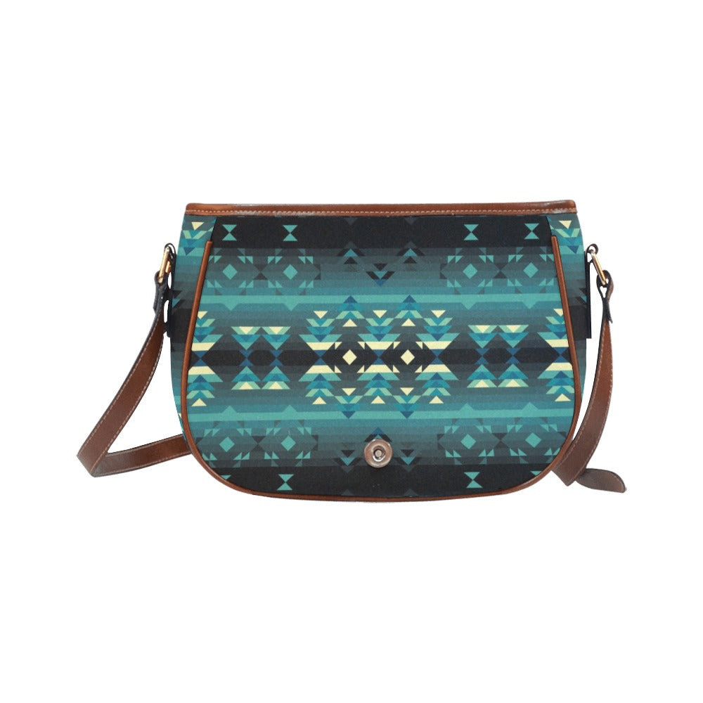 Inspire Green Saddle Bag