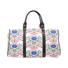 Load image into Gallery viewer, Floral Beadwork Four Clans White New Waterproof Travel Bag/Small
