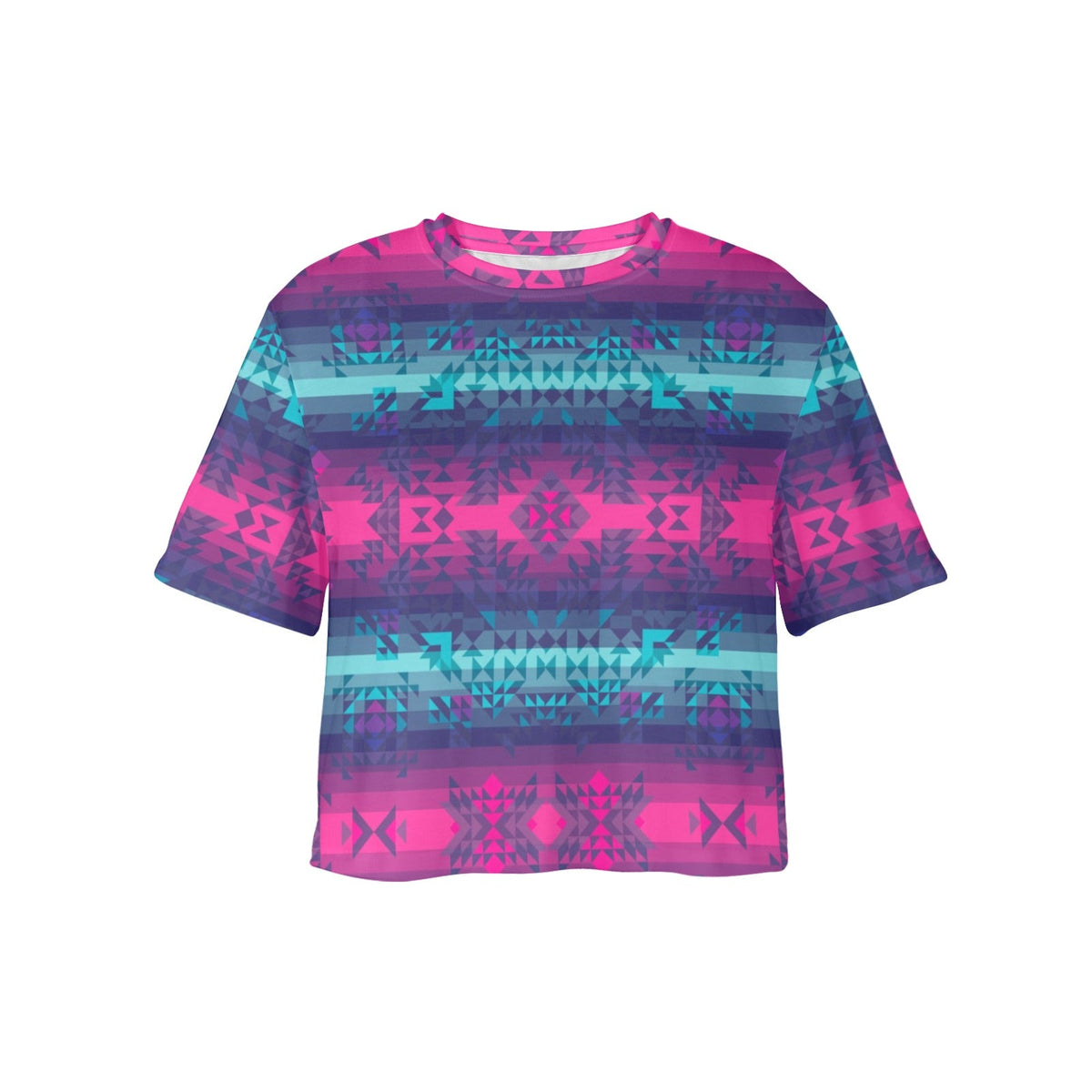 Dimensional Brightburn Crop Top