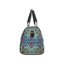 Load image into Gallery viewer, Medicine Blessing Turquoise Waterproof Travel Bag
