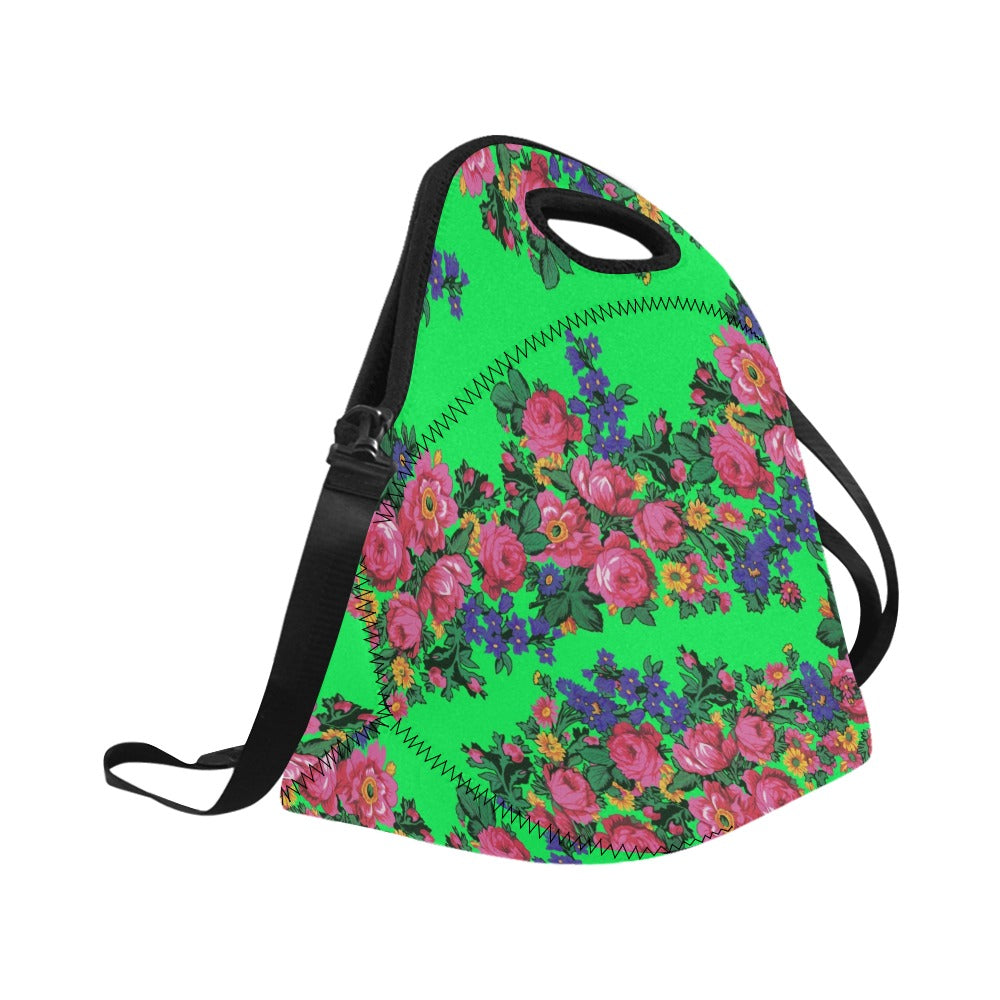 Kokum's Revenge Green Neoprene Lunch Bag/Large