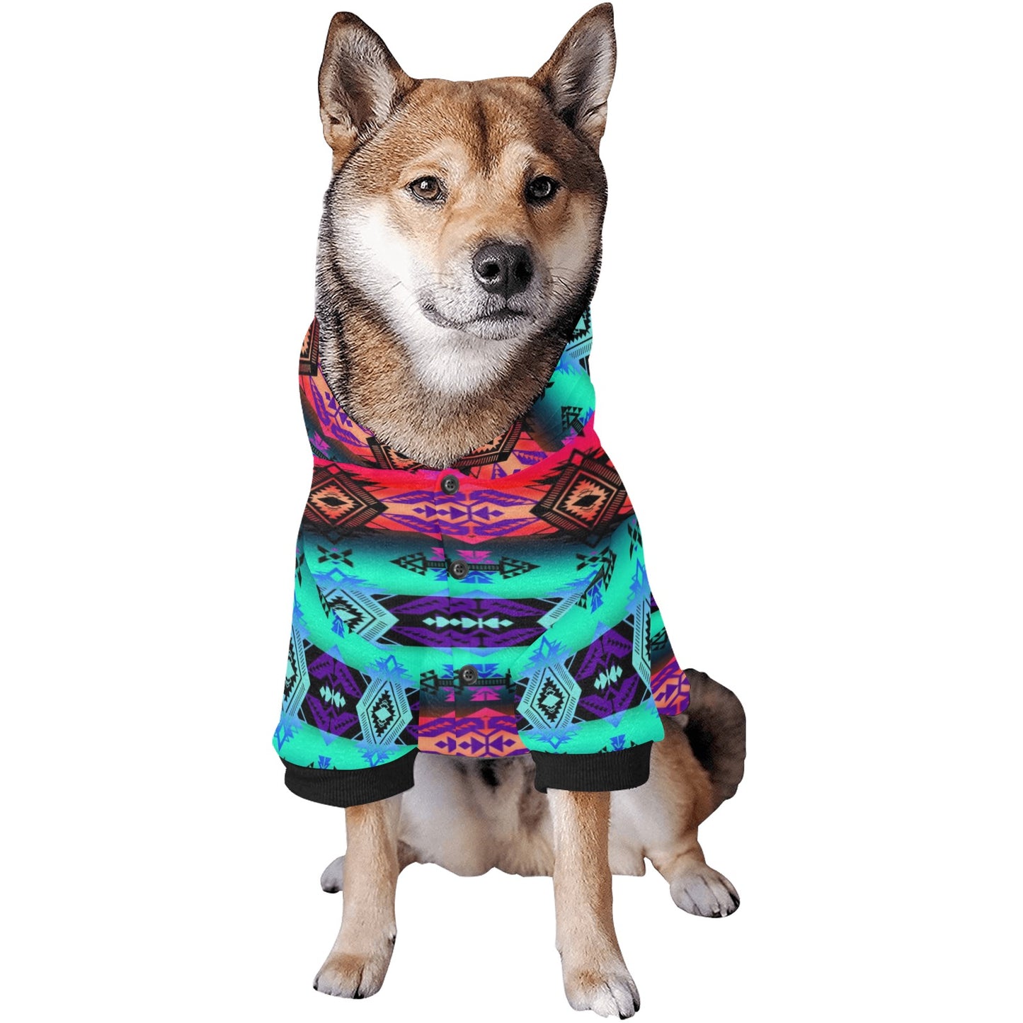 Sovereign Nation Sunrise Pet Dog Hoodie