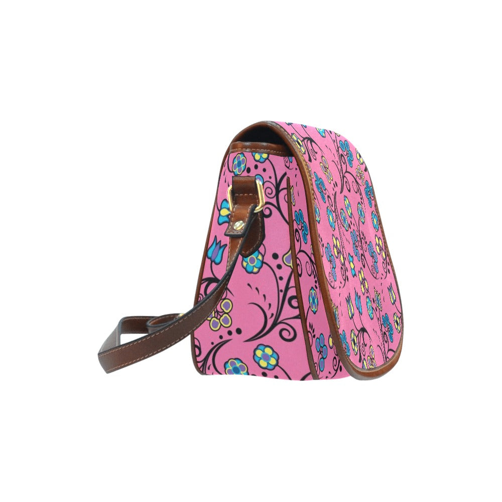 Blue Trio Bubblegum Saddle Bag