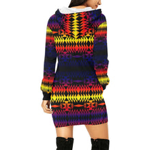 Load image into Gallery viewer, Two Worlds Apart Hoodie Dress
