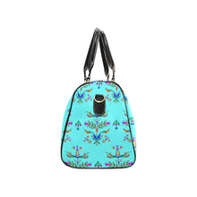 Load image into Gallery viewer, Dakota Damask Turquoise Waterproof Travel Bag
