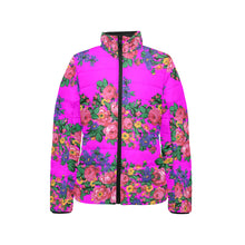 Load image into Gallery viewer, Kokum&#39;s Revenge Blush Women&#39;s Stand Collar Padded Jacket
