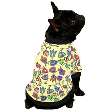 Load image into Gallery viewer, Indigenous Paisley Vanilla Pet Dog Round Neck Shirt
