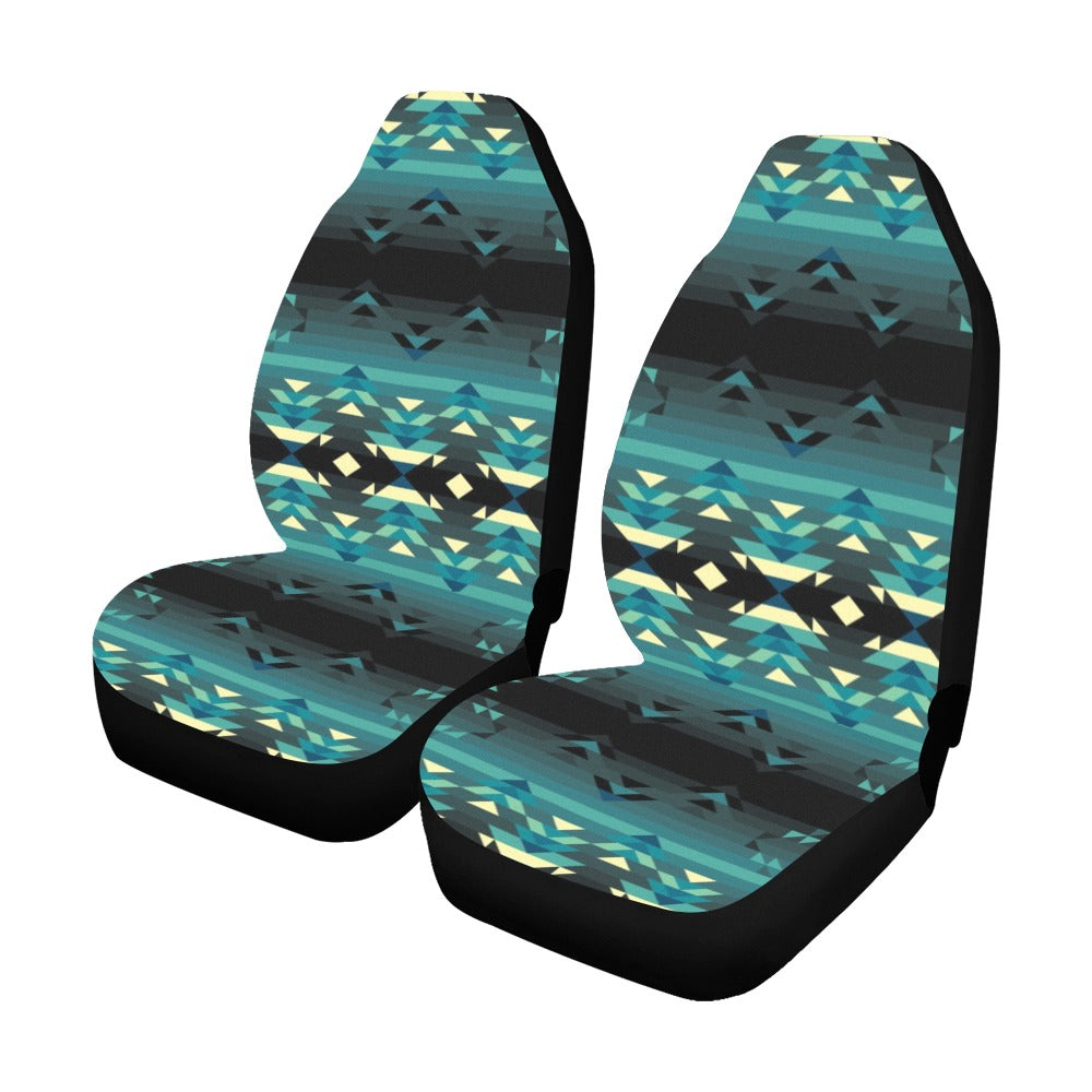 Inspire Green Car Seat Covers (Set of 2)