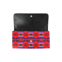 Load image into Gallery viewer, Cree Confederacy Chicken Dance Women&#39;s Trifold Wallet
