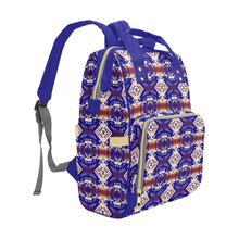 Load image into Gallery viewer, Gathering Earth Lake Multi-Function Diaper Backpack/Diaper Bag
