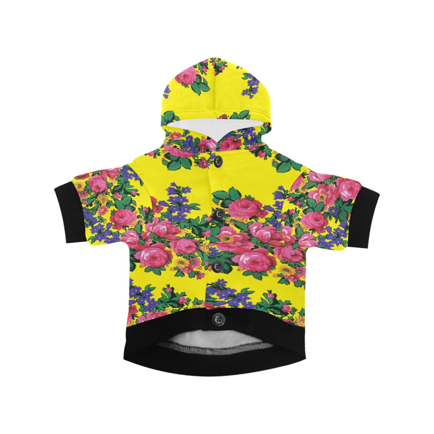 Kokum's Revenge Yellow Pet Dog Hoodie