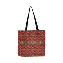 Load image into Gallery viewer, Fire Feather Red Reusable Shopping Bag
