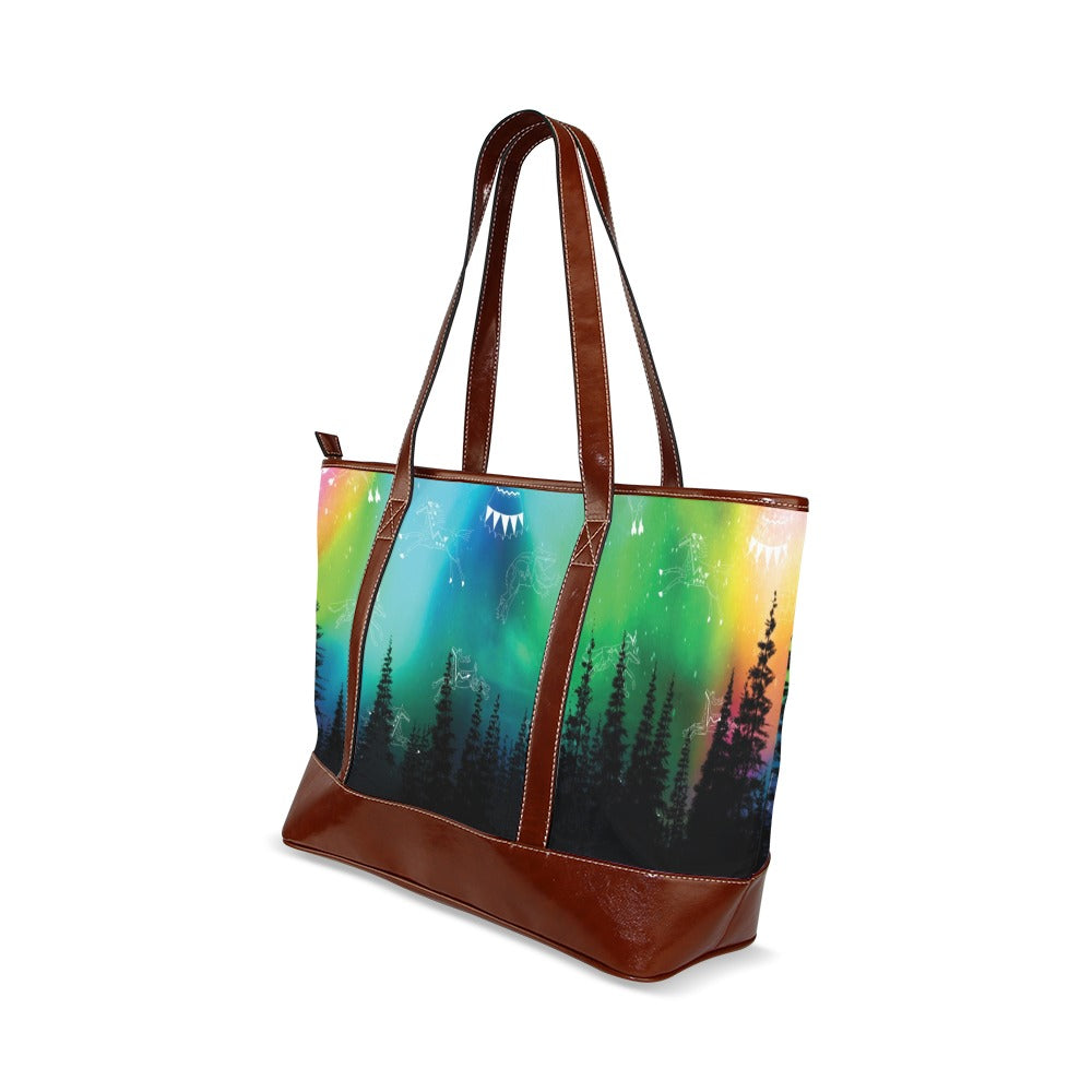 Aurora Medicine Animals Tote Handbag