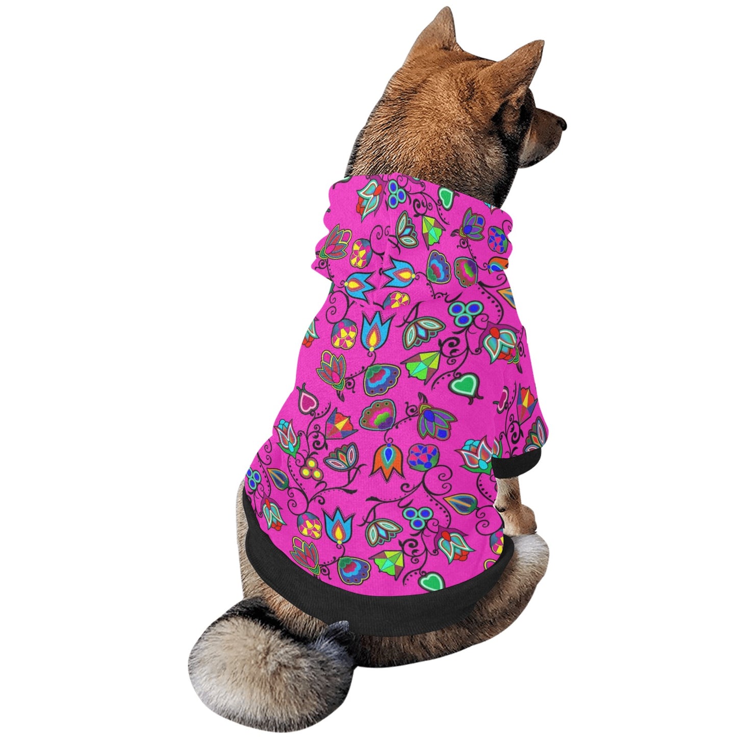 Indigenous Paisley Pet Dog Hoodie